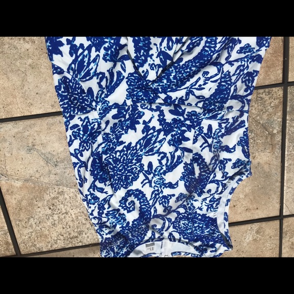 Paisley Blue Dress - Picture 3 of 3